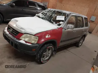2001 Honda CR-V EX with VIN JHLRD18681C001801, listed as a IAAI auction lot 41548838 with 201,334 mi miles. Bid and sale history available at carsss.com. Image 2.