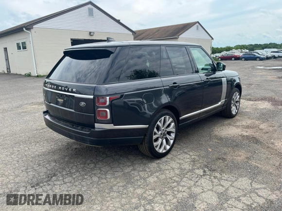 2021 Land Rover Range Rover P525 Westminster with VIN SALGS2SE7MA423597, listed as a Copart auction lot 63653605 with 86,382 mi miles and Clean title. Bid and sale history available at DreamBid. Image 3.