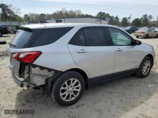 2020 Chevrolet Equinox LS with VIN 3GNAXSEV9LS649123, listed as a Copart auction lot 50323085 with 89,494 mi miles and Salvage Title. Bid and sale history available at carsss.com. Image 3.