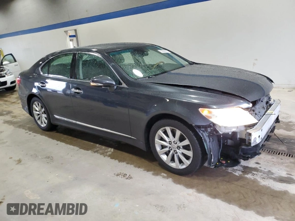 2011 Lexus LS 460 with VIN JTHCL5EF4B5012011, listed as a Copart auction lot 50209825 with 97,658 mi miles and Salvage title. Bid and sale history available at DreamBid. Image 4.