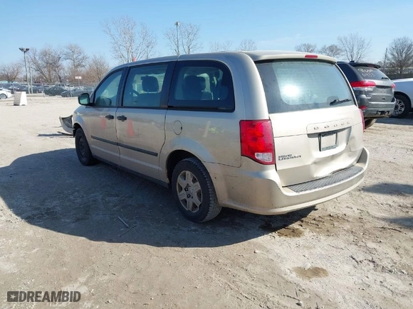 2013 Dodge Grand Caravan SXT with VIN 2C4RDGBG9DR680782, listed as a IAAI auction lot 41776855 with 125,663 mi miles. Bid and sale history available at carsss.com. Image 3.