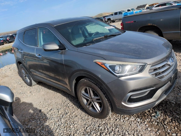 2017 Hyundai Santa Fe Sport 2.4L with VIN 5NMZTDLB4HH046297, listed as a Copart auction lot 52350795 with 100,380 mi miles and Clean Title. Bid and sale history available at carsss.com. Image 4.