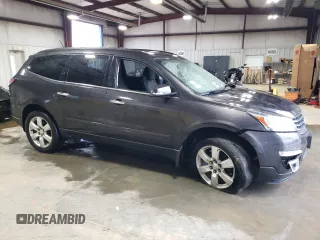 2017 Chevrolet Traverse LT with VIN 1GNKVGKD7HJ261755, listed as a Copart auction lot 51080275 with 118,444 mi miles and Salvage Title. Bid and sale history available at DreamBid. Image 4.