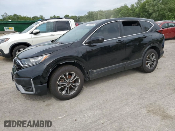 2020 Honda CR-V EX z VIN 5J6RW2H54LA009343, wystawiony jako Copart lot #57420035 z przebiegiem 49 930 mil mil oraz Szkoda całkowita • Salvage title. Historia ofert i sprzedaży dostępna na DreamBid. Obrazek 1.