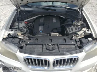 2011 BMW X3 28i with VIN 5UXWX5C51BL711233, listed as a Copart auction lot 51435145 with 135,876 mi miles and Salvage Title. Bid and sale history available at carsss.com. Image 12.