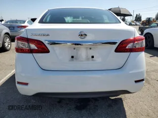 2015 Nissan Sentra SV with VIN 3N1AB7APXFY292227, listed as a Copart auction lot 52735955 with 193,244 mi miles and Salvage Title. Bid and sale history available at carsss.com. Image 6.