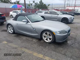 2006 BMW Z4 3.0i with VIN 4USBU33596LW69200, listed as a IAAI auction lot 41774419 with 59,691 mi miles and . Bid and sale history available at DreamBid. Image 1.