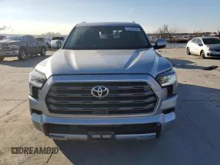 2023 Toyota Sequoia SR5 with VIN 7SVAAABA9PX003645, listed as a Copart auction lot 87644255 with 37,133 mi miles and Salvage Title. Bid and sale history available at carsss.com. Image 5.