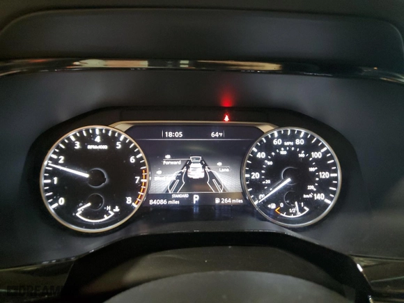 2022 Nissan Pathfinder SL with VIN 5N1DR3CB6NC205409, listed as a Copart auction lot 43944615 with 84,086 mi miles and Salvage Title. Bid and sale history available at carsss.com. Image 9.