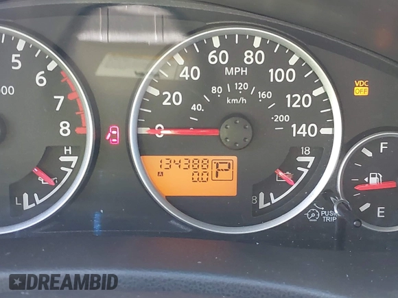 2008 Nissan Pathfinder S with VIN 5N1AR18U98C643086, listed as a IAAI auction lot 41282206 with 134,388 mi miles. Bid and sale history available at carsss.com. Image 16.