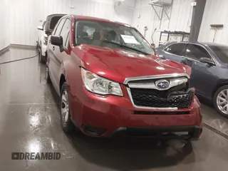 2014 Subaru Forester 2.5i with VIN JF2SJAAC5EH458051, listed as a IAAI auction lot 41942035 with 54,111 mi miles. Bid and sale history available at carsss.com. Image 13.