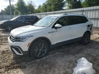 2024 Volkswagen Tiguan SE с VIN 3VV3B7AX1RM017641, выставлен на аукционе Copart как лот 61081145 с пробегом 16 647 миль миль и На запчасти • Non repairable. История ставок и продаж доступна на DreamBid. Изображение 1.