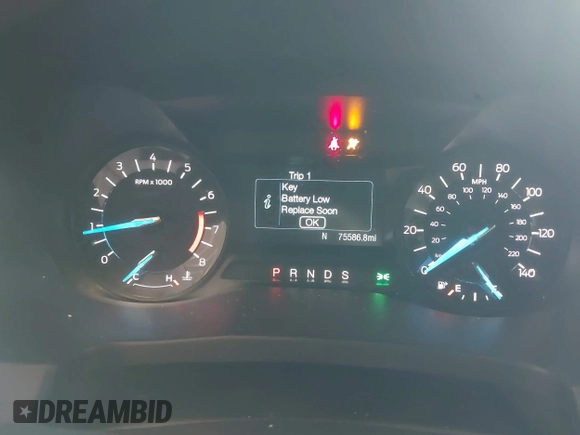 2018 Ford Explorer with VIN 1FM5K8BH1JGC35349, listed as a IAAI auction lot 41594331 with 75,586 mi miles and . Bid and sale history available at DreamBid. Image 7.