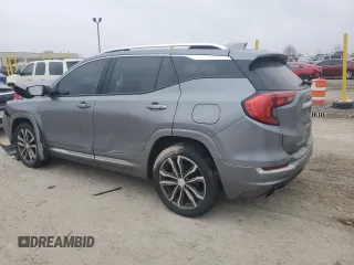 2019 GMC Terrain Denali with VIN 3GKALXEX5KL265114, listed as a Copart auction lot 44833985 with 140,867 mi miles and Salvage Title. Bid and sale history available at carsss.com. Image 2.