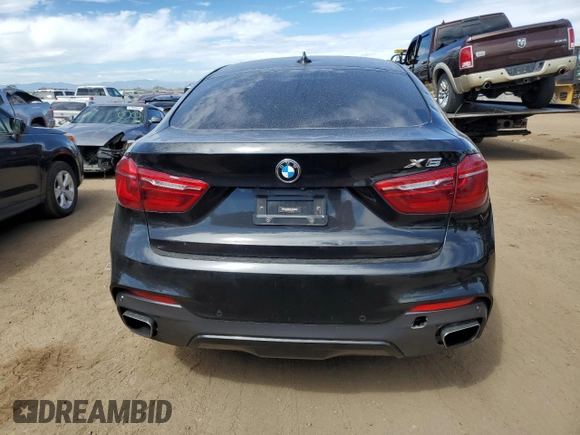 2015 BMW X6 xDrive50i with VIN 5UXKU6C5XF0F94498, listed as a Copart auction lot 67776034 with 106,579 mi miles and Non Repairable. Bid and sale history available at carsss.com. Image 6.