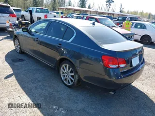 2007 Lexus GS 350 with VIN JTHCE96S670009161, listed as a IAAI auction lot 42035904 with Not Provided miles. Bid and sale history available at carsss.com. Image 3.