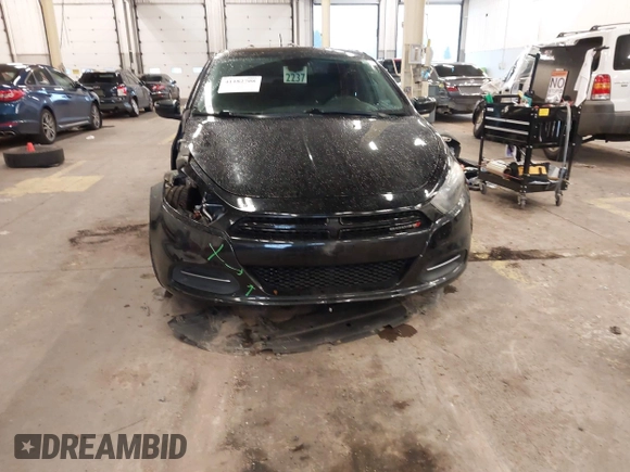 2015 Dodge Dart SXT with VIN 1C3CDFBB3FD251488, listed as a IAAI auction lot 41182708 with 115,184 mi miles. Bid and sale history available at carsss.com. Image 6.