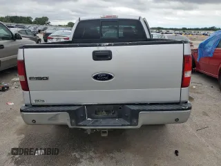 2007 Ford F-150 XLT with VIN 1FTPX14V57FA78156, listed as a Copart auction lot 63032605 with 243,814 mi miles and Salvage title. Bid and sale history available at DreamBid. Image 6.