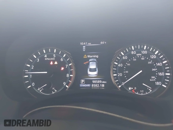 2019 Infiniti Q50 Luxe z VIN JN1EV7AR0KM591152, wystawiony jako IAAI lot #42020951 z przebiegiem 98 589 mil mil oraz . Historia ofert i sprzedaży dostępna na DreamBid. Obrazek 7.