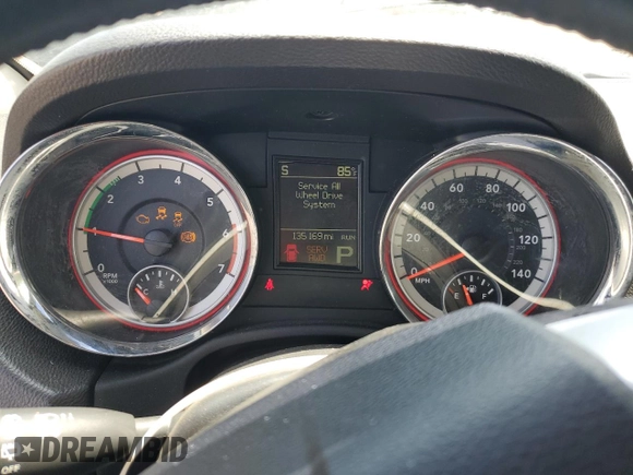2013 Dodge Durango Citadel with VIN 1C4SDJET9DC505111, listed as a Copart auction lot 59810335 with 135,169 mi miles and Salvage title. Bid and sale history available at DreamBid. Image 9.