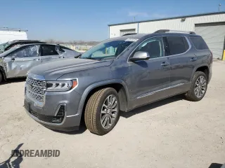 2021 GMC Acadia Denali z VIN 1GKKNXLS2MZ201047, wystawiony jako Copart lot #48813225 z przebiegiem 44 394 mil mil oraz Szkoda całkowita • Salvage title. Historia ofert i sprzedaży dostępna na DreamBid. Obrazek 1.
