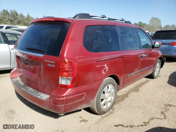 2007 Hyundai Entourage GLS with VIN KNDMC233576038776, listed as a Copart auction lot 72993994 with 328,724 mi miles and Salvage Title. Bid and sale history available at carsss.com. Image 3.