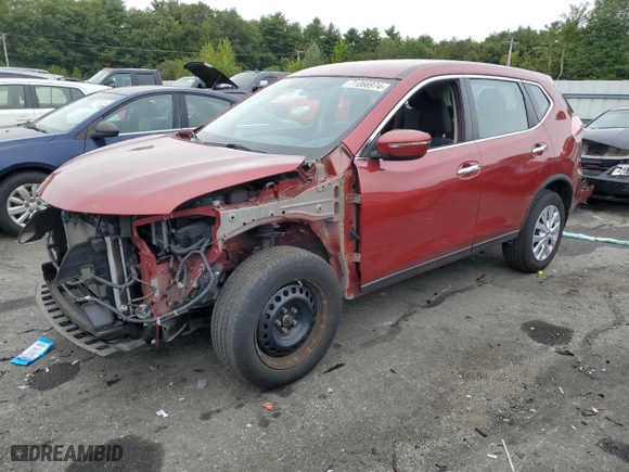 2015 Nissan Rogue S with VIN KNMAT2MV6FP566757, listed as a Copart auction lot 71066974 with 60,546 mi miles and Salvage Title. Bid and sale history available at carsss.com. Image 1.