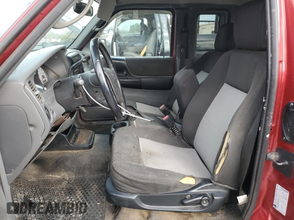 2010 Ford Ranger XLT with VIN 1FTKR4EE2APA43211, listed as a Copart auction lot 49880215 with 202,255 mi miles and Salvage Title. Bid and sale history available at carsss.com. Image 7.
