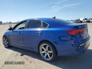 2021 Kia Forte GT with VIN 3KPF44AC4ME279173, listed as a Copart auction lot 49910305 with 70,657 mi miles and Salvage Title. Bid and sale history available at carsss.com. Image 2.