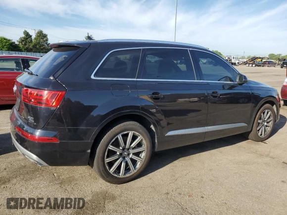 2018 Audi Q7 Premium Plus z VIN WA1LAAF74JD004058, wystawiony jako Copart lot #57092425 z przebiegiem 116 995 mil mil oraz Czysty tytuł • Clean title. Historia ofert i sprzedaży dostępna na DreamBid. Obrazek 3.