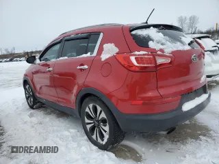 2011 Kia Sportage SX with VIN KNDPCCA62B7151796, listed as a Copart auction lot 44892215 with 205,983 mi miles and Salvage Title. Bid and sale history available at carsss.com. Image 2.