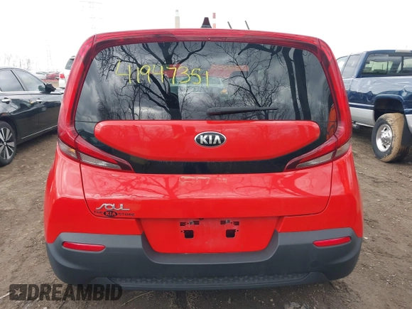 2020 Kia Soul S with VIN KNDJ23AU0L7731492, listed as a IAAI auction lot 41947351 with 71,484 mi miles and . Bid and sale history available at DreamBid. Image 16.