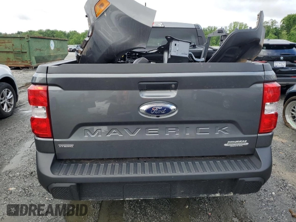 2024 Ford Maverick XLT with VIN 3FTTW8H30RRA24045, listed as a Copart auction lot 57127705 with Not provided miles and Salvage title. Bid and sale history available at DreamBid. Image 6.