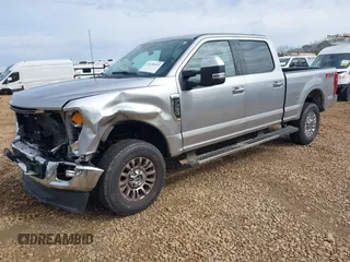 2021 Ford Super Duty F-250 SRW XL with VIN 1FT7W2BN1MEE03270, listed as a IAAI auction lot 41430415 with 56,200 mi miles. Bid and sale history available at carsss.com. Image 17.