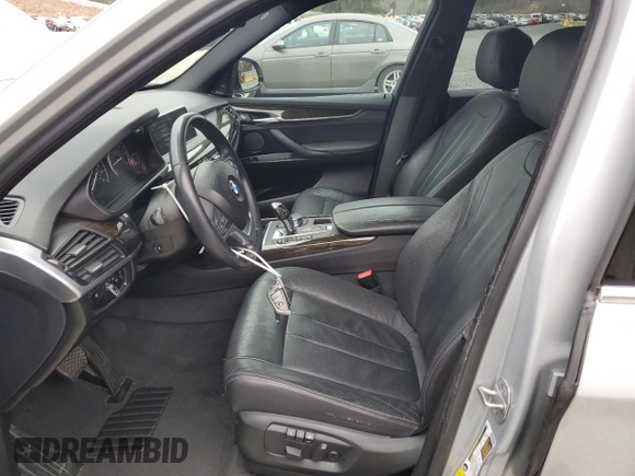 2017 BMW X5 xDrive35d with VIN 5UXKS4C35H0Y16261, listed as a Copart auction lot 48202995 with 166,015 mi miles and Salvage Title. Bid and sale history available at carsss.com. Image 7.