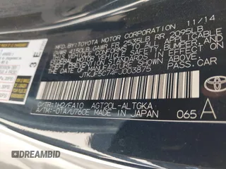 2015 Scion tC z VIN JTKJF5C74FJ003875, wystawiony jako IAAI lot #42184426 z przebiegiem 81 248 mil mil oraz . Historia ofert i sprzedaży dostępna na DreamBid. Obrazek 9.