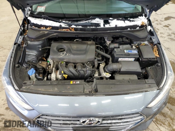 2018 Hyundai Accent SEL with VIN 3KPC24A31JE005806, listed as a Copart auction lot 40183554 with 96,002 mi miles. Bid and sale history available at carsss.com. Image 11.