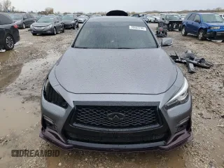 2019 Infiniti Q50 Luxe with VIN JN1EV7AR2KM558377, listed as a Copart auction lot 78653744 with 133,762 mi miles and Salvage Title. Bid and sale history available at DreamBid. Image 5.