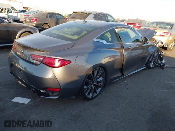 2021 Infiniti Q60 Red Sport 400 с VIN JN1FV7LK5MM530208, выставлен на аукционе IAAI как лот 41413951 с пробегом 51 895 миль миль и . История ставок и продаж доступна на DreamBid. Изображение 4.