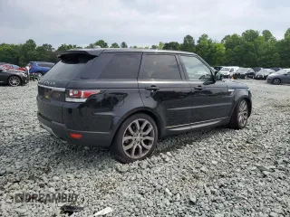 2017 Land Rover Range Rover Sport HSE z VIN SALWR2FV3HA685463, wystawiony jako Copart lot #57492465 z przebiegiem 116 997 mil mil oraz Szkoda całkowita • Salvage title. Historia ofert i sprzedaży dostępna na DreamBid. Obrazek 3.