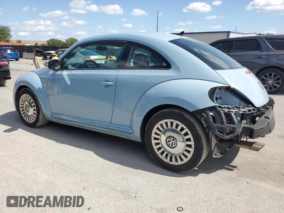 2014 Volkswagen Beetle 2.5L w/Sun with VIN 3VWJP7AT8EM633476, listed as a Copart auction lot 53447715 with 120,074 mi miles and Salvage Title. Bid and sale history available at DreamBid. Image 2.