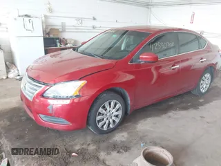 2014 Nissan Sentra SV with VIN 3N1AB7AP7EL653005, listed as a IAAI auction lot 42530708 with 164,017 mi miles and . Bid and sale history available at DreamBid. Image 2.