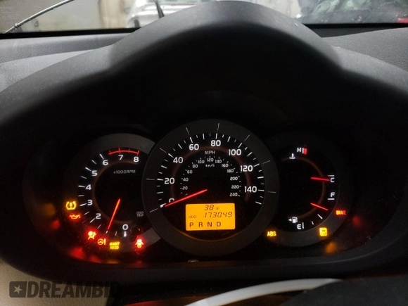 2011 Toyota RAV4 with VIN JTMBK4DV0B5102341, listed as a Copart auction lot 45284635 with 173,049 mi miles and Salvage Title. Bid and sale history available at carsss.com. Image 9.