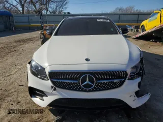 2017 Mercedes-Benz E-Class AMG E 43 with VIN WDDZF6EB7HA174680, listed as a Copart auction lot 85718144 with 94,799 mi miles and Salvage Title. Bid and sale history available at carsss.com. Image 5.