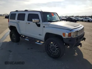 2006 Hummer H3 with VIN 5GTDN136X68105270, listed as a Copart auction lot 41430085 with 207,143 mi miles and Salvage Title. Bid and sale history available at DreamBid. Image 4.