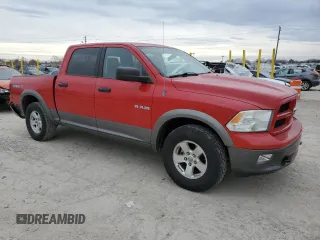 2010 Dodge 1500 SLT with VIN 1D7RV1CP5AS109850, listed as a Copart auction lot 47474905 with 125,846 mi miles and Salvage Title. Bid and sale history available at carsss.com. Image 4.