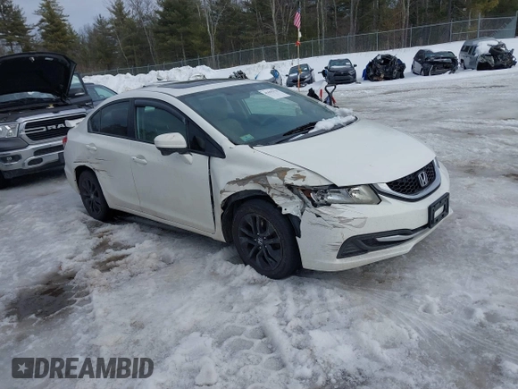 2015 Honda Civic EX with VIN 2HGFB2F86FH533408, listed as a IAAI auction lot 41655178 with 150,789 mi miles and . Bid and sale history available at carsss.com. Image 1.