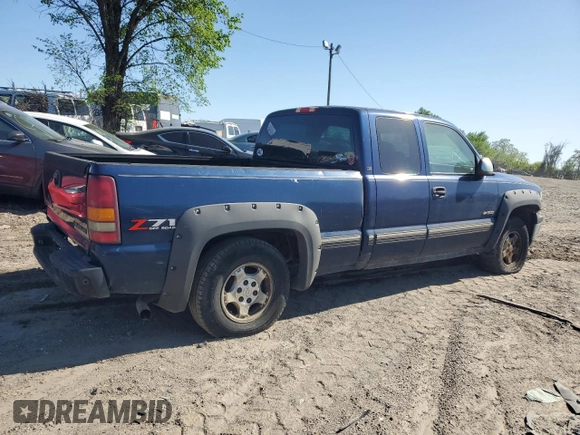 2001 Chevrolet Silverado 1500 LS with VIN 1GCEK19T01E192043, listed as a Copart auction lot 53170395 with 236,294 mi miles and Clean Title. Bid and sale history available at DreamBid. Image 3.
