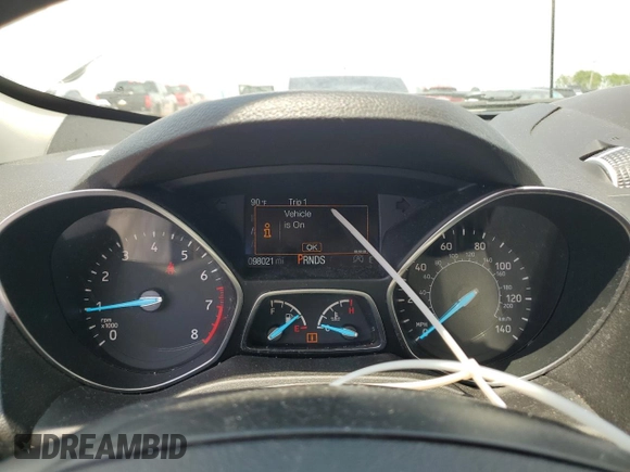 2018 Ford Escape Titanium with VIN 1FMCU9J99JUC89677, listed as a Copart auction lot 60421545 with 98,021 mi miles and Salvage title. Bid and sale history available at DreamBid. Image 9.