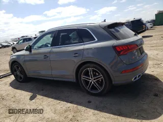 2020 Audi SQ5 Premium Plus with VIN WA1B4AFY5L2008758, listed as a Copart auction lot 51825274 with 18,360 mi miles and Salvage Title. Bid and sale history available at DreamBid. Image 2.